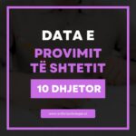 Data e Provimit të Shtetit 10 Dhjetor